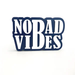 No bad vibes